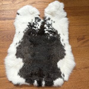 0785 rabbit pelt decor craft DIY